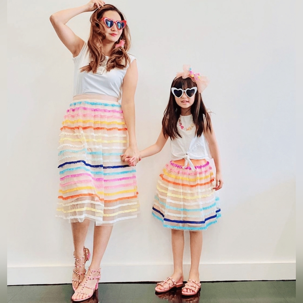 Eva Franco 🌈 Aluna skirt in Rum Sunset